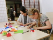 Learning origami in Tokyo