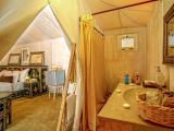 Caravane du Sud_ZAGORA,Luxury Tent with shower room