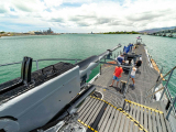 Bowfin Submarine Deck Gun Aft Pearl Harbor Oahu