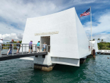 Arizona Memorial Gangway Entrance Pearl Harbor Oahu